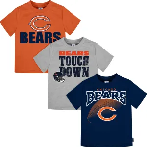 3-Pack Baby & Toddler Boys Bears Short Sleeve Shirts