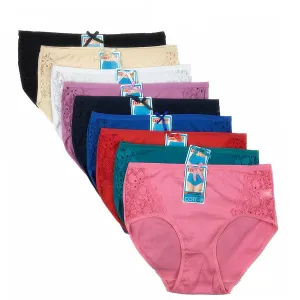 4PCS/lot Women Briefs Cotton Sexy Panty Lace Panties Underwear Ladies Underpants Large Size XXXL 4XL 5XL