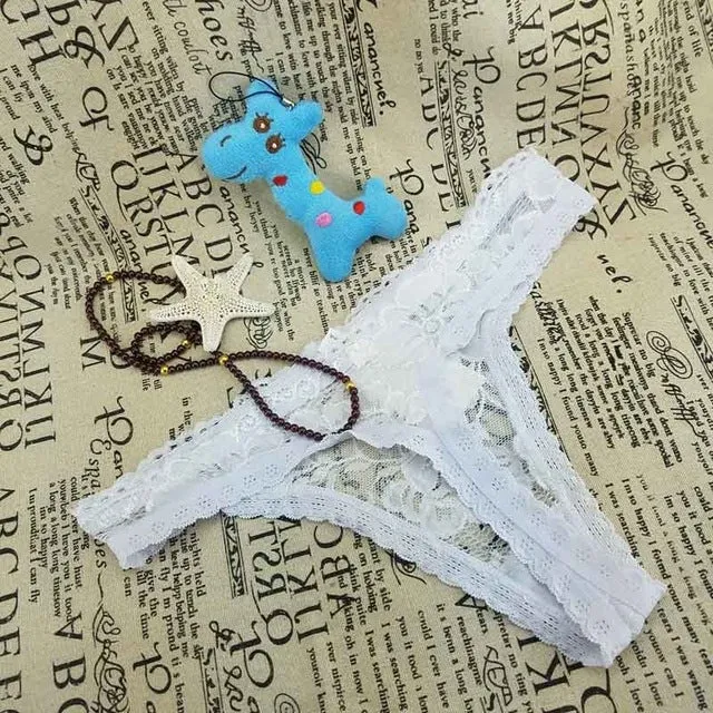 8color Gift full beautiful lace Women's Sexy lingerie Thongs G-string Underwear Panties Briefs Ladies T-back  1pcs/Lot zhx9401