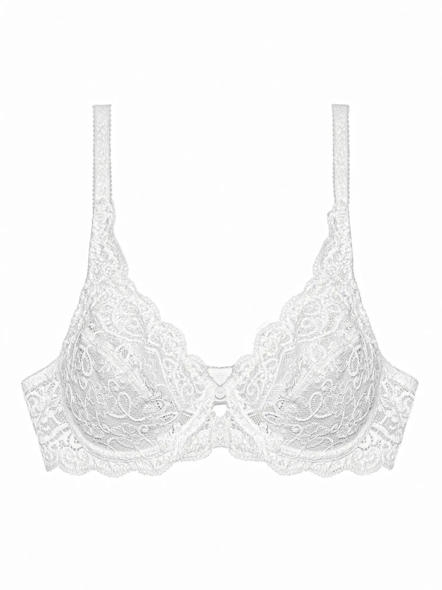 Amourette W High Apex Bra - White