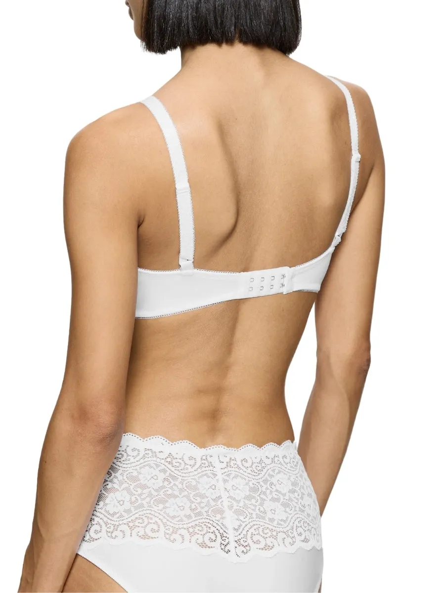 Amourette W High Apex Bra - White