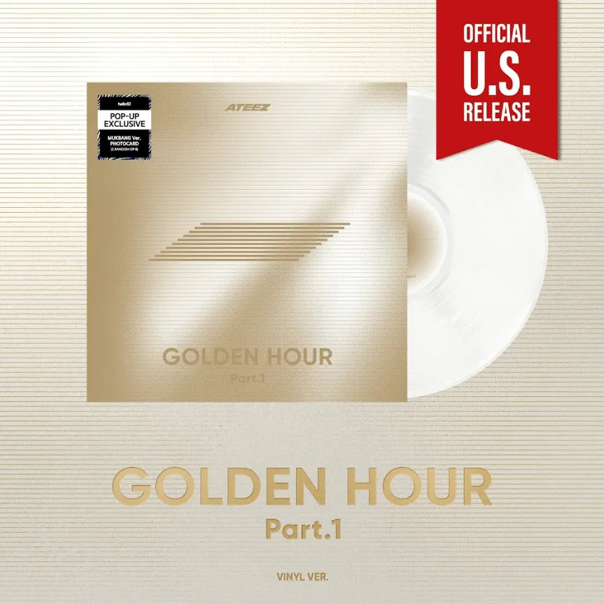 ATEEZ - GOLDEN HOUR: Part.1 (Vinyl) - Pop-Up Exclusive