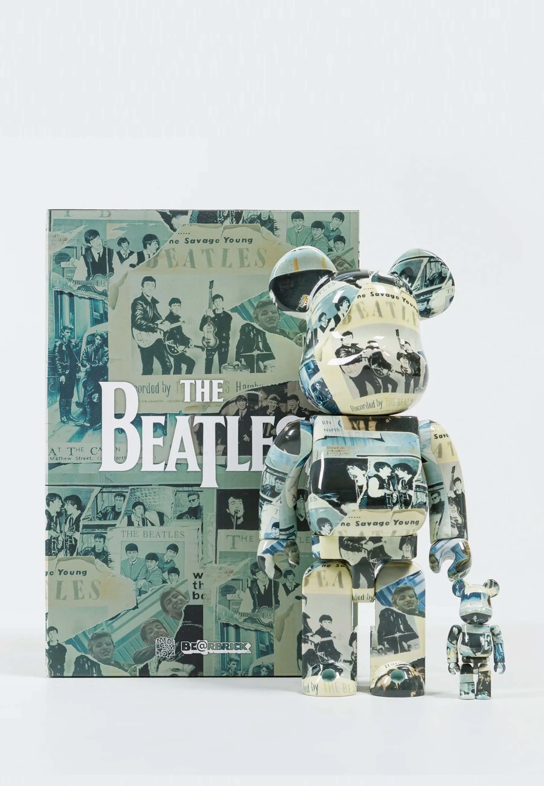 Be@rbrick The Beatles 'Anthology' 100% 400% Set