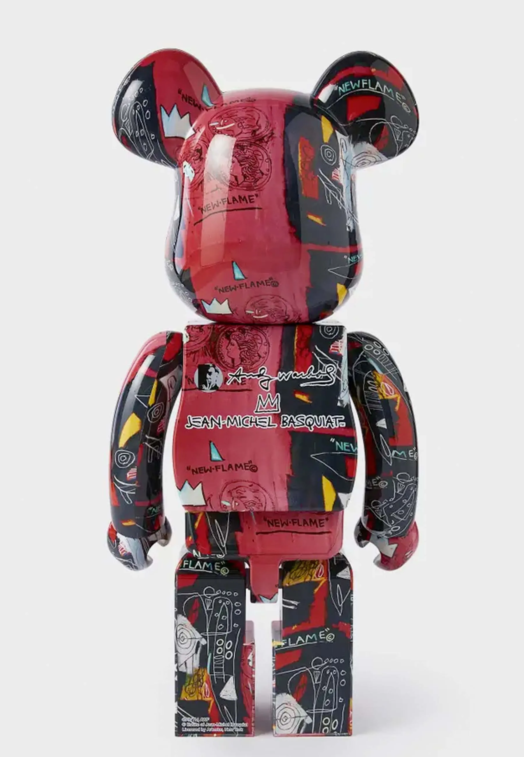 Be@rbrick Warhol x Basquiat #1 1000%