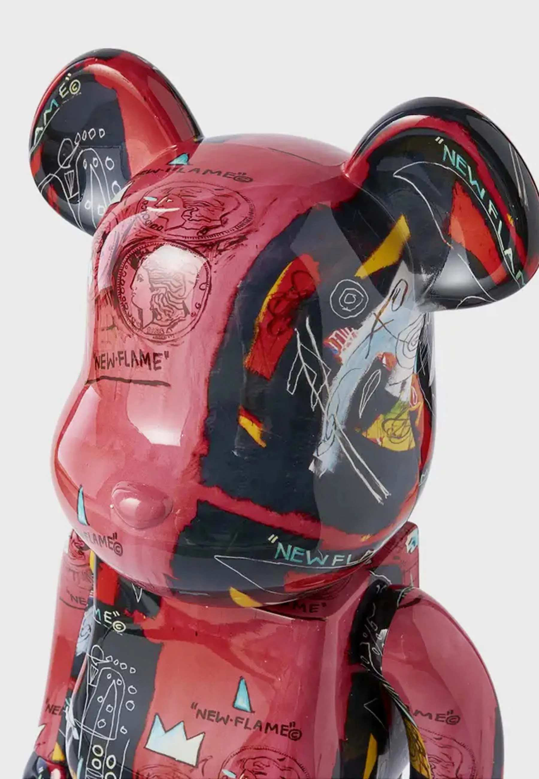 Be@rbrick Warhol x Basquiat #1 1000%