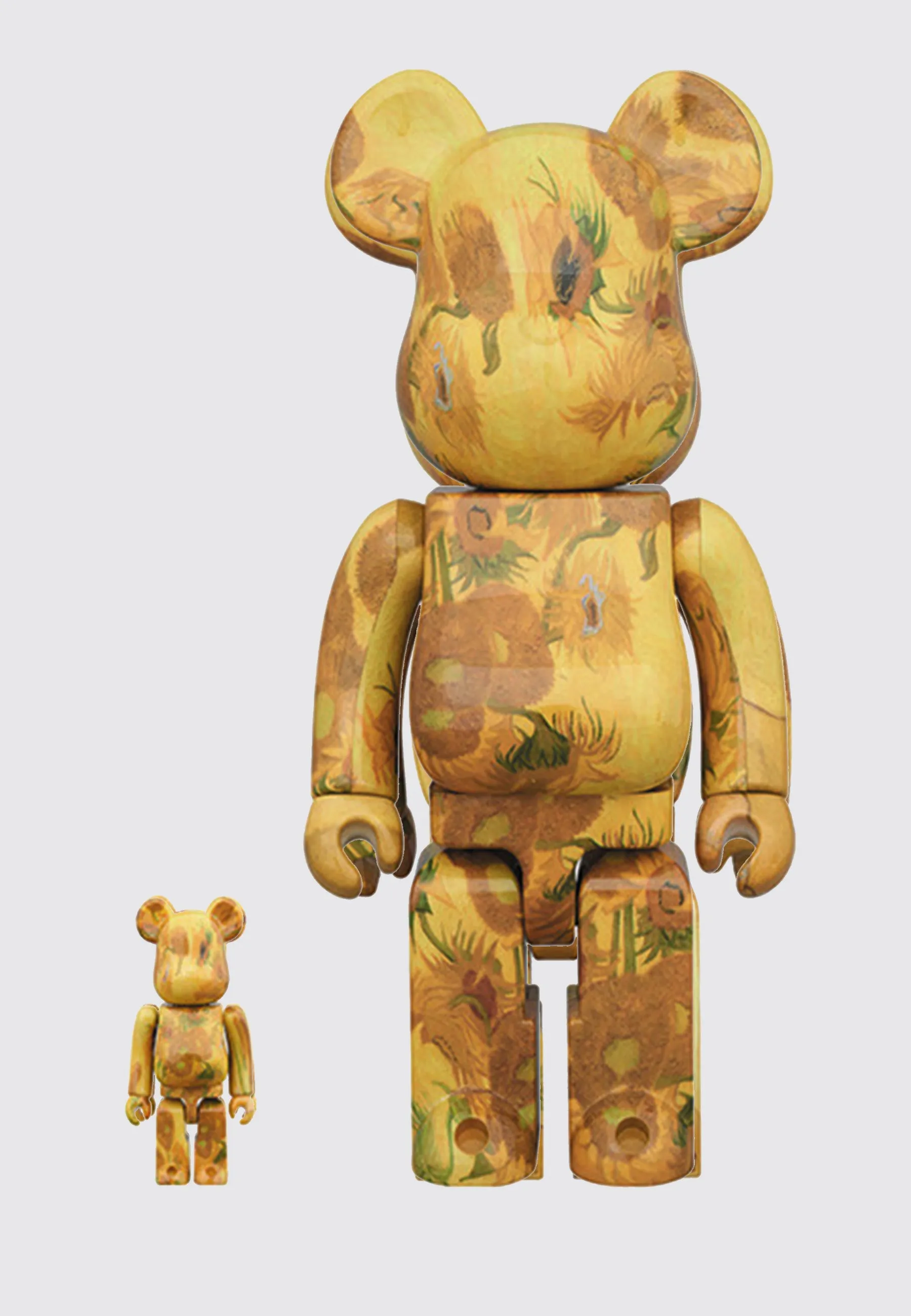 Be@rbrick X Van Gogh Sunflowers 100% & 400% set