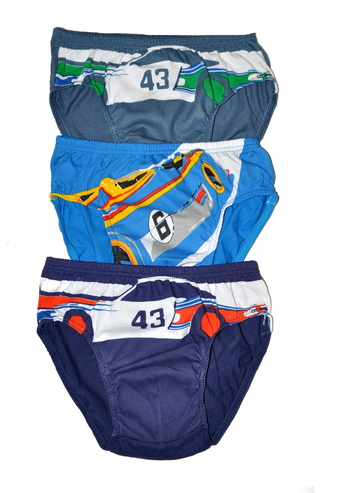 Boys Briefs Cars 3-Pack (2-10yrs)