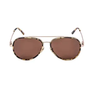 Calvin Klein Unisex Tortoise Round Sunglasses CK18103S