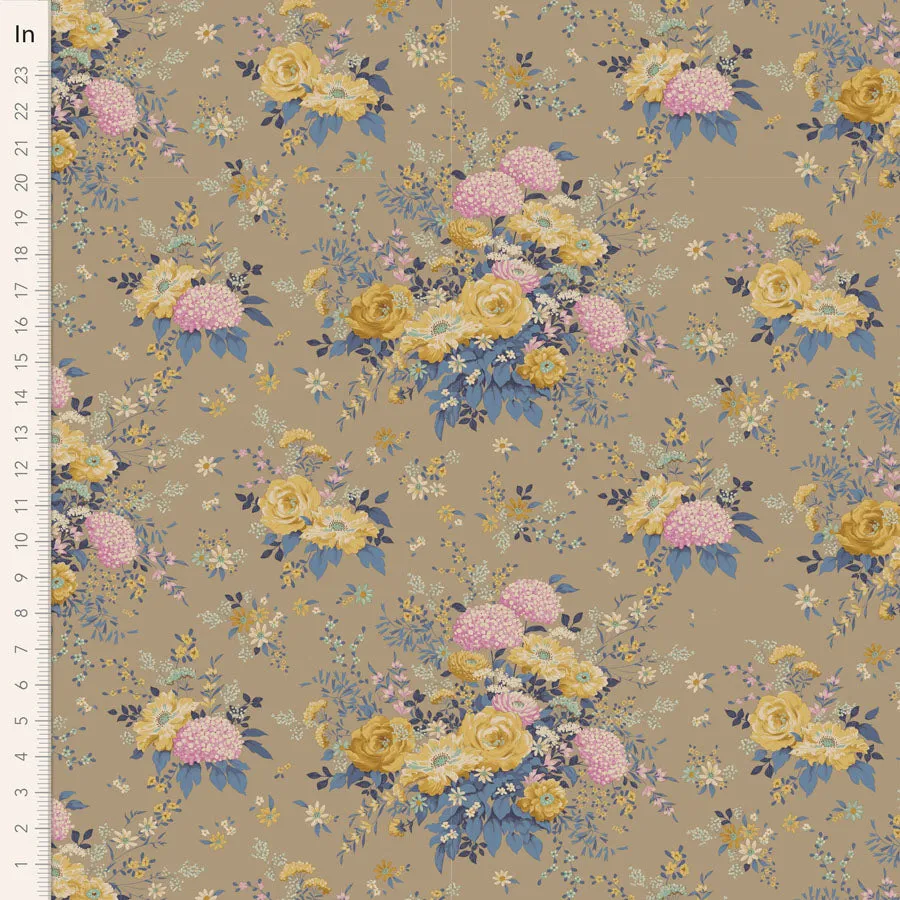 Chic Escape - Wildgarden in Sand - 100447 - Half Yard