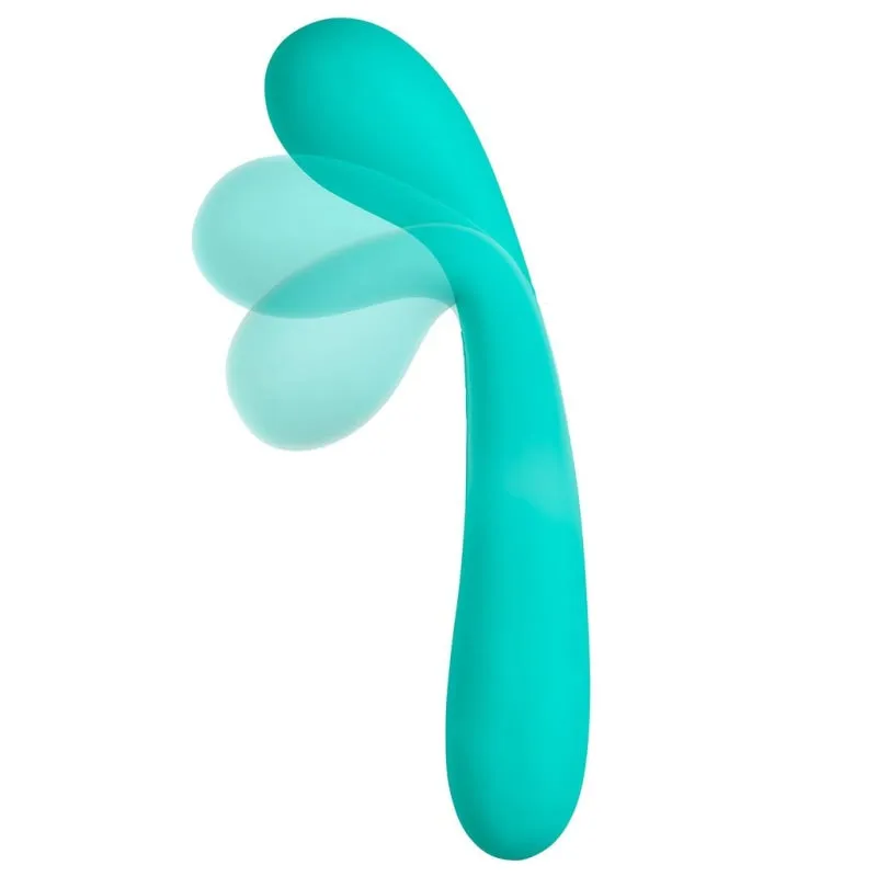 Cloud 9 Novelties G-Spot Slim 7 Inch Flexible Body Vibrator - Teal