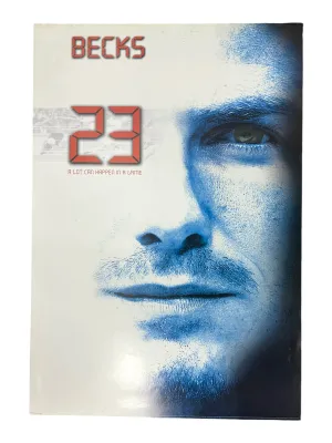 David Beckham Becks 23 Poster