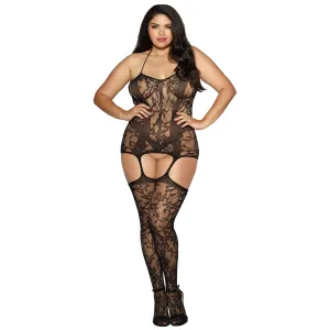 Dreamgirl Lingerie Bodystocking Dress 0145X