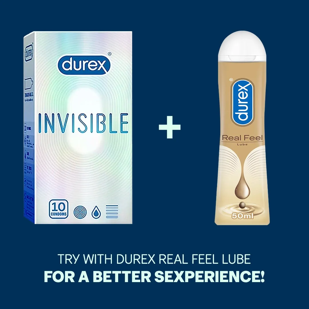 Durex Invisible - 50 Condoms, 10s(Pack of 5)