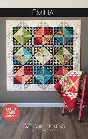 Emilia quilt pattern by Robin Pickens