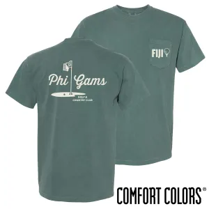 FIJI Comfort Colors Par For The Course Short Sleeve Tee