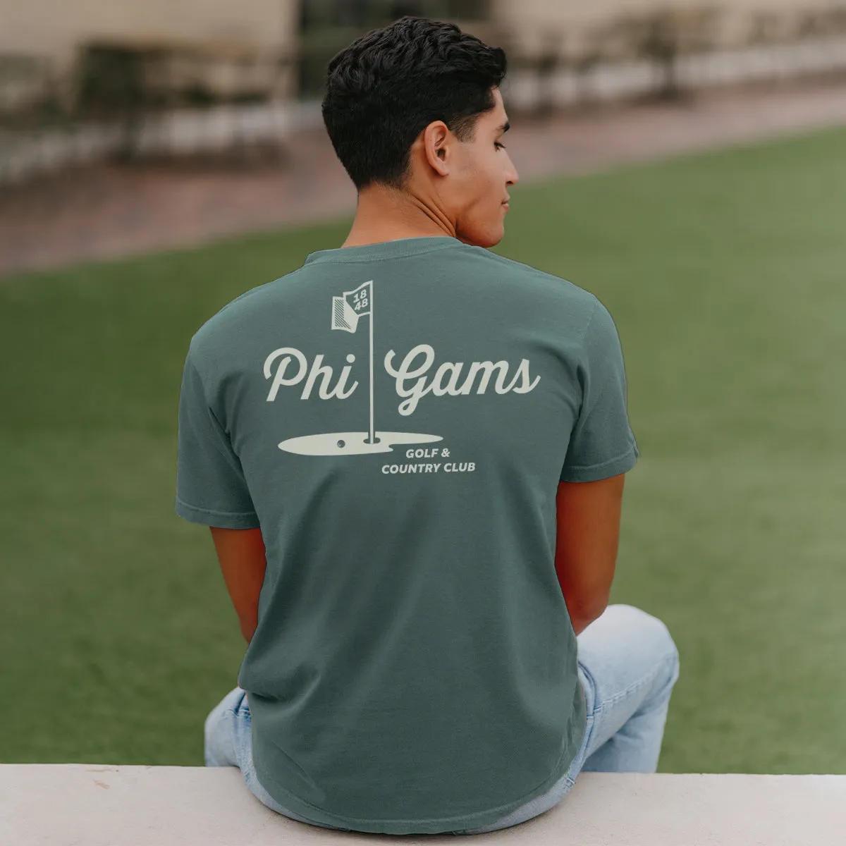 FIJI Comfort Colors Par For The Course Short Sleeve Tee