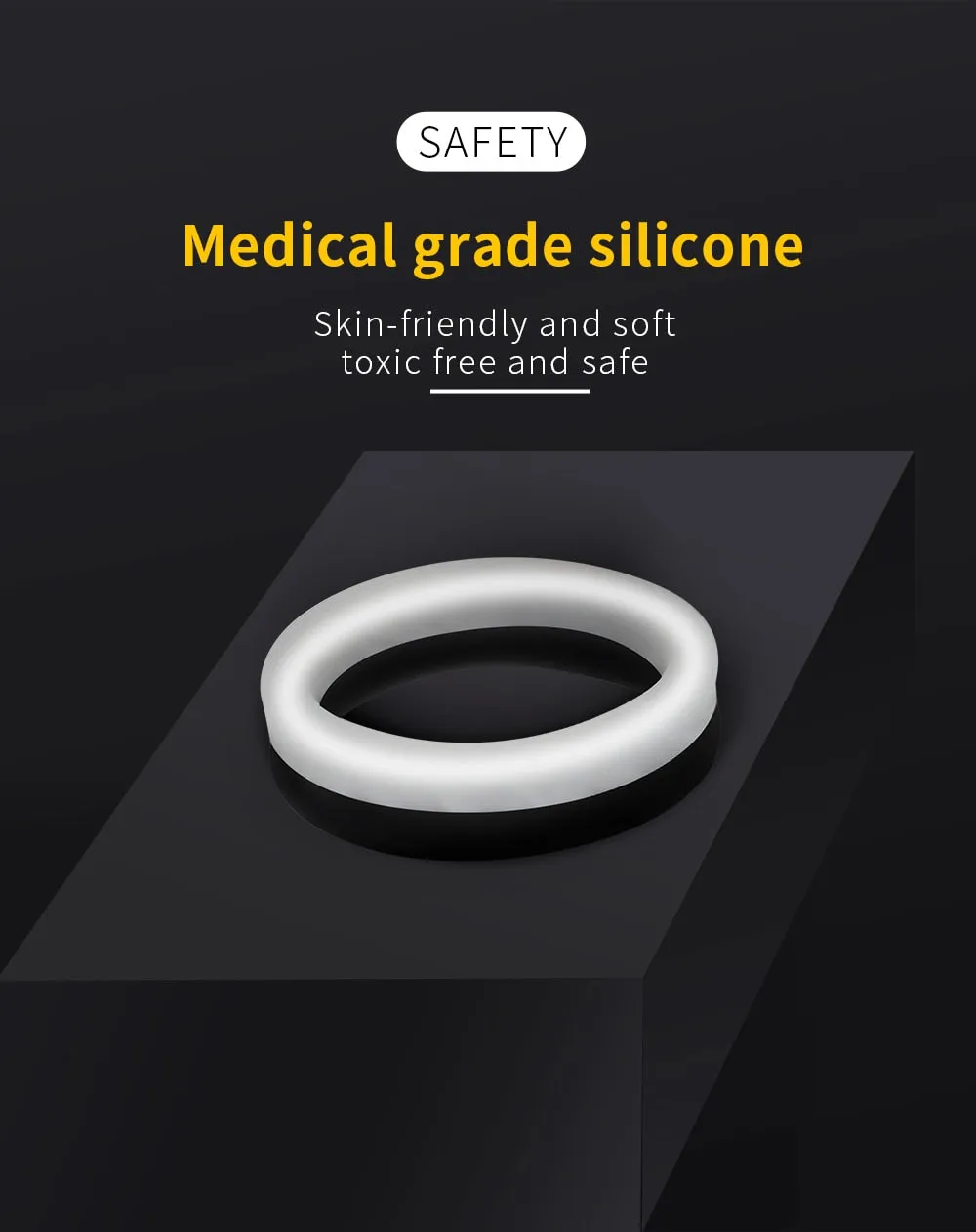 FTSH Silicone Cock Ring