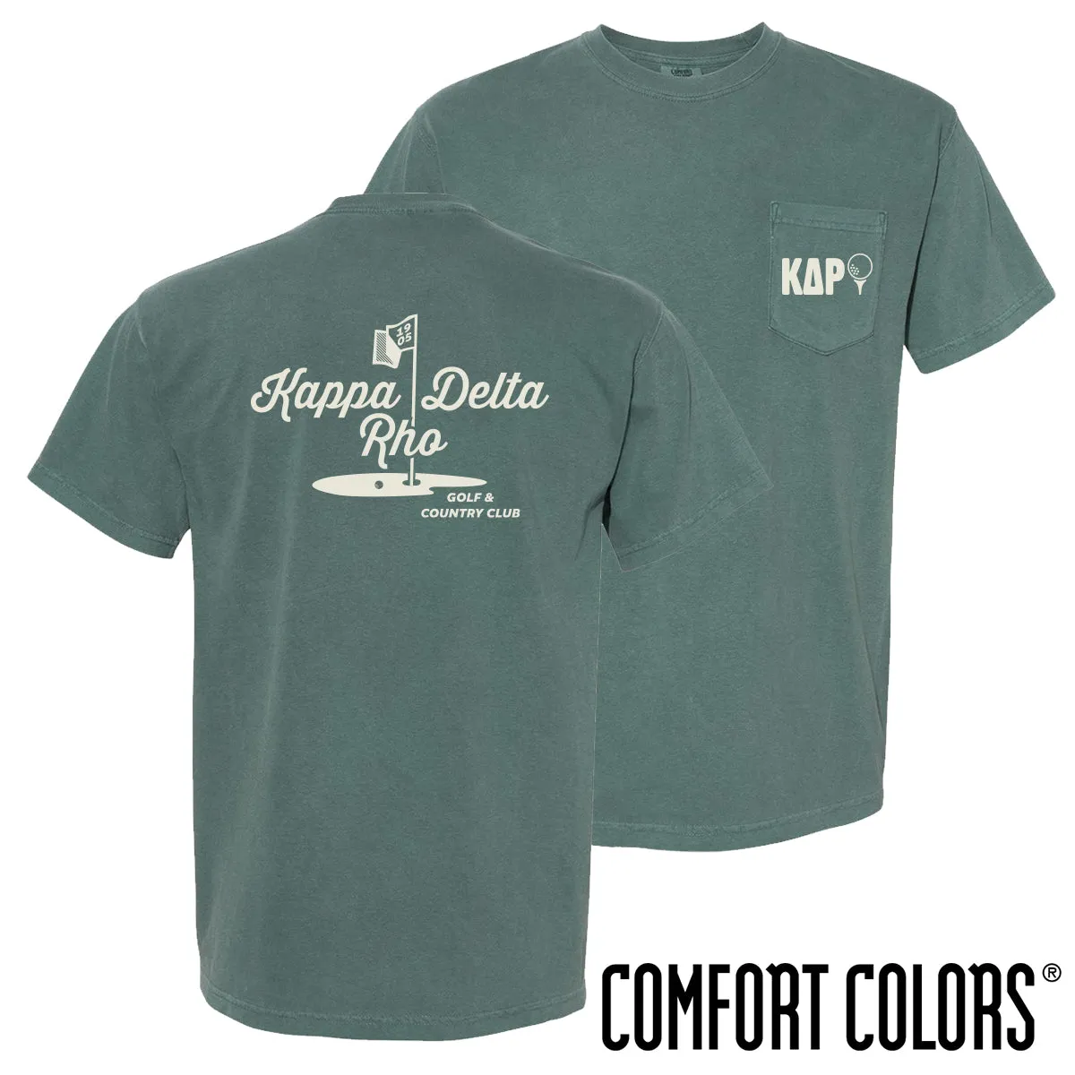 KDR Comfort Colors Par For The Course Short Sleeve Tee