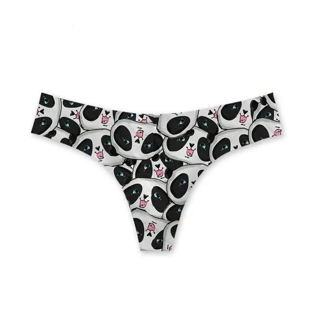 Lazy Panda Bamboo Underwear<br>Panda Underwear