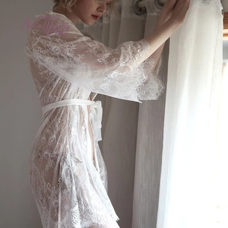 Leilany's Lace Sleepwear Robe