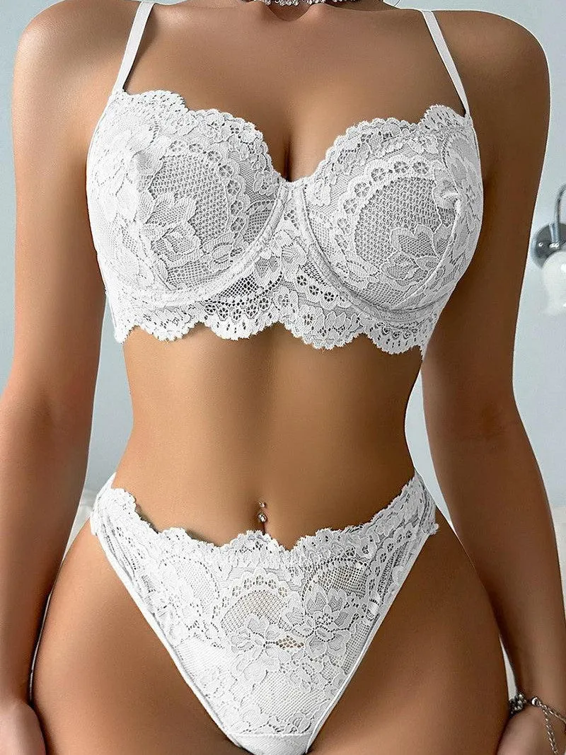 Lucia Lingerie Set - White