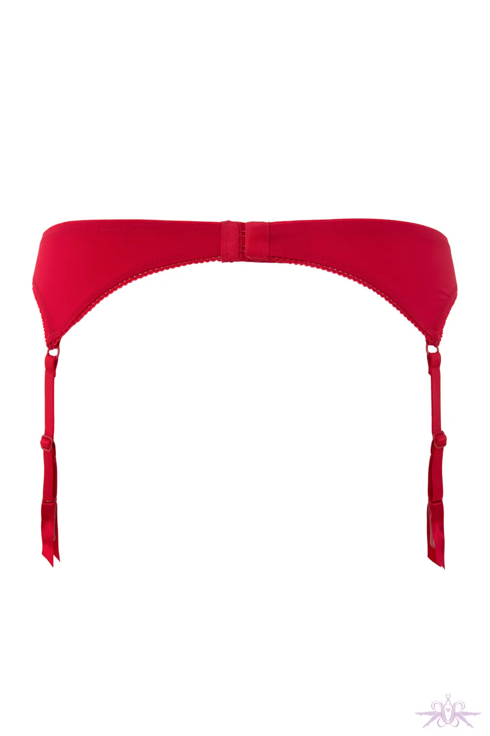 Maison Close Le Petit Secret Red Garter Belt