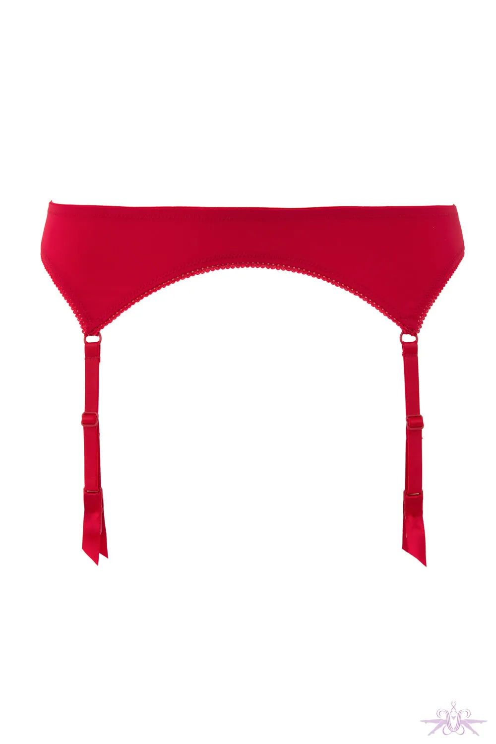 Maison Close Le Petit Secret Red Garter Belt