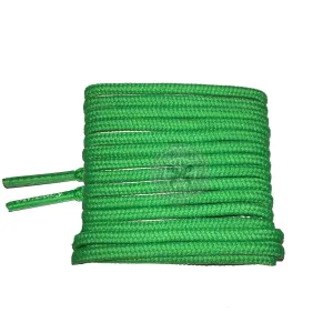 Mr Lacy Roundies - Kelly Green Round Shoelaces