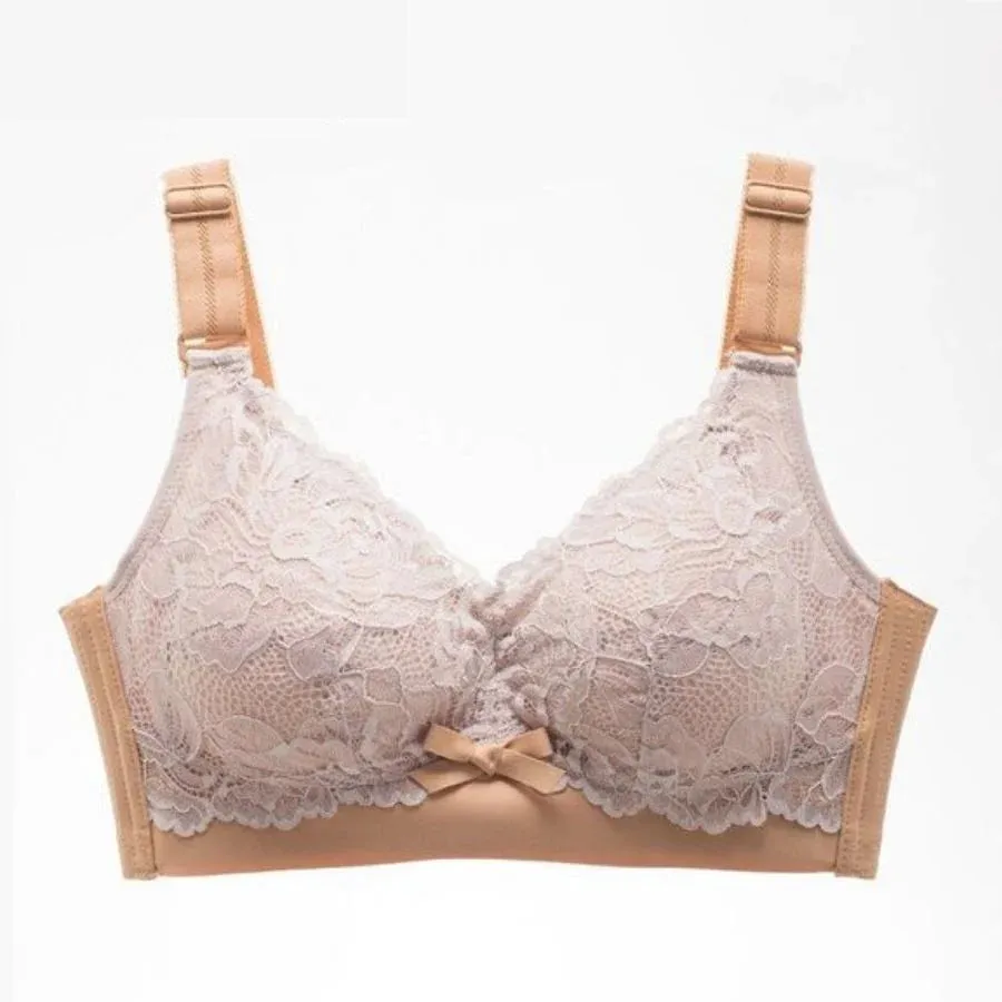 OCW Sexy Lace Full Cup Wire Free T-shirt Bras