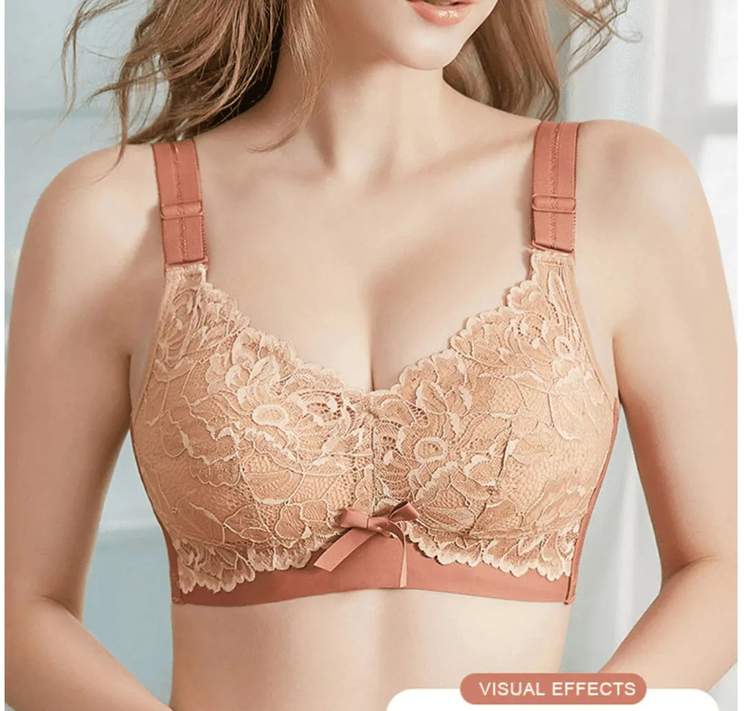 OCW Sexy Lace Full Cup Wire Free T-shirt Bras