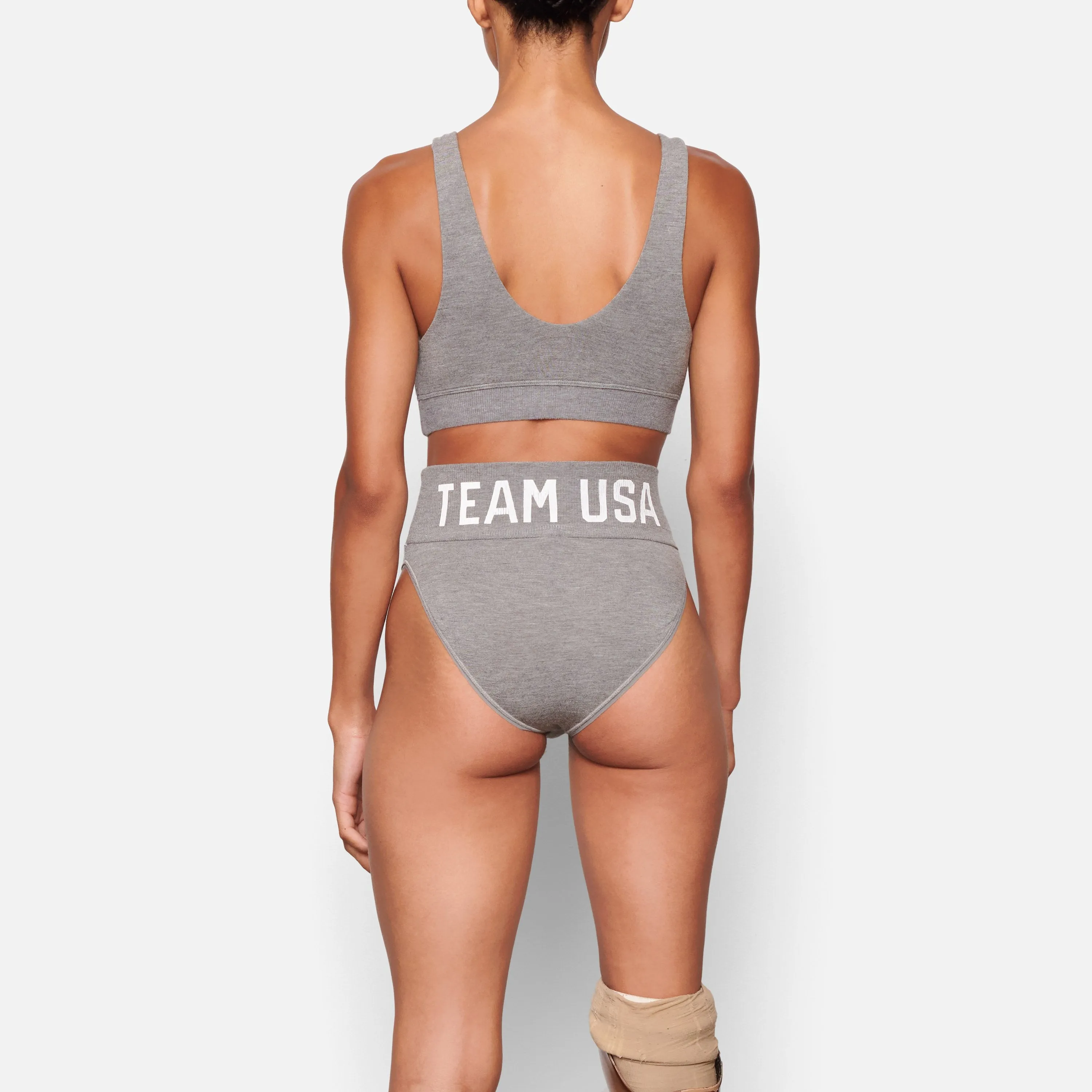 PARALYMPIC CAPSULE SLEEP BRIEF | HEATHER GREY