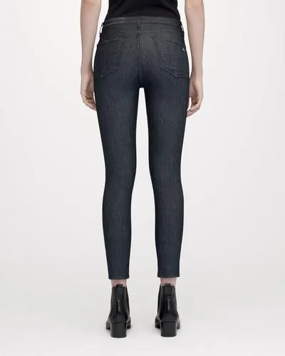 Rag & Bone - High Rise Ankle Skinny in Indigo