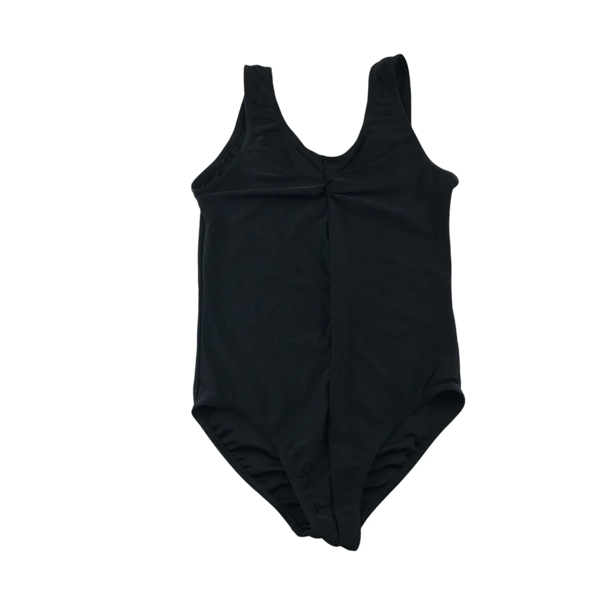 Roch Valley Leotard 3A 11-13 years black plain sleeveless