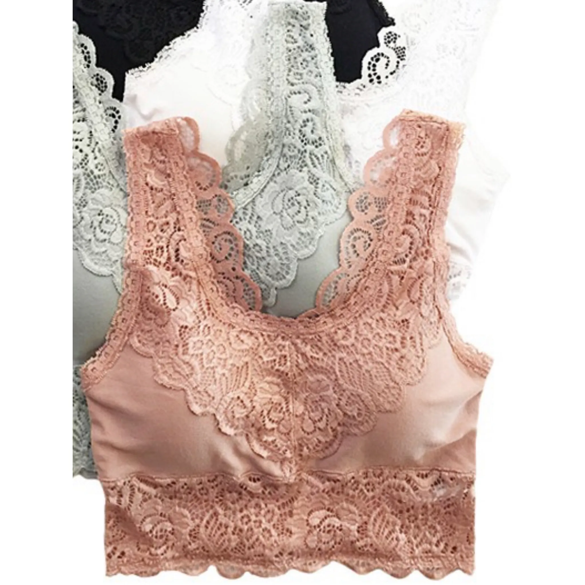 Sadie Bralette - Dusty Rose