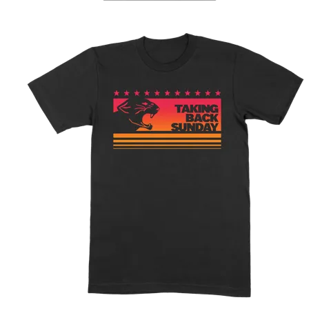 Sunset Panther - Online Exclusive T-Shirt Black