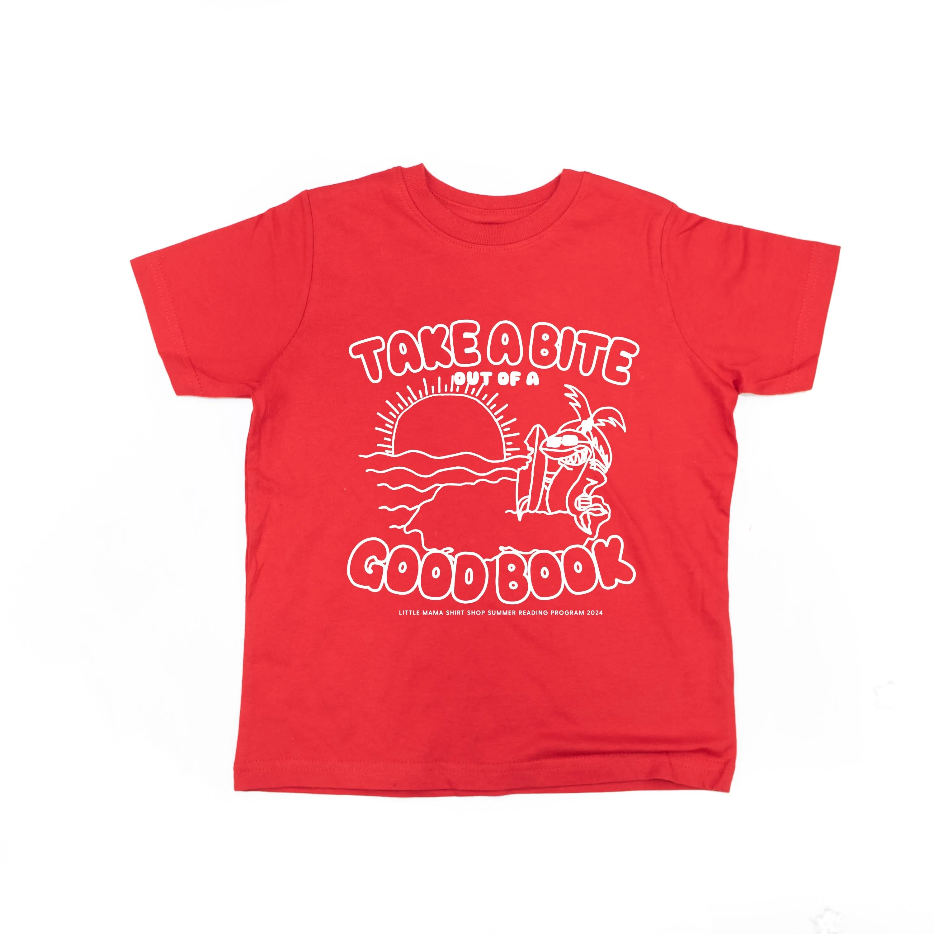 Take A Bite Out of A Good Book - Summer Reading Program 2024  - Child Shirt