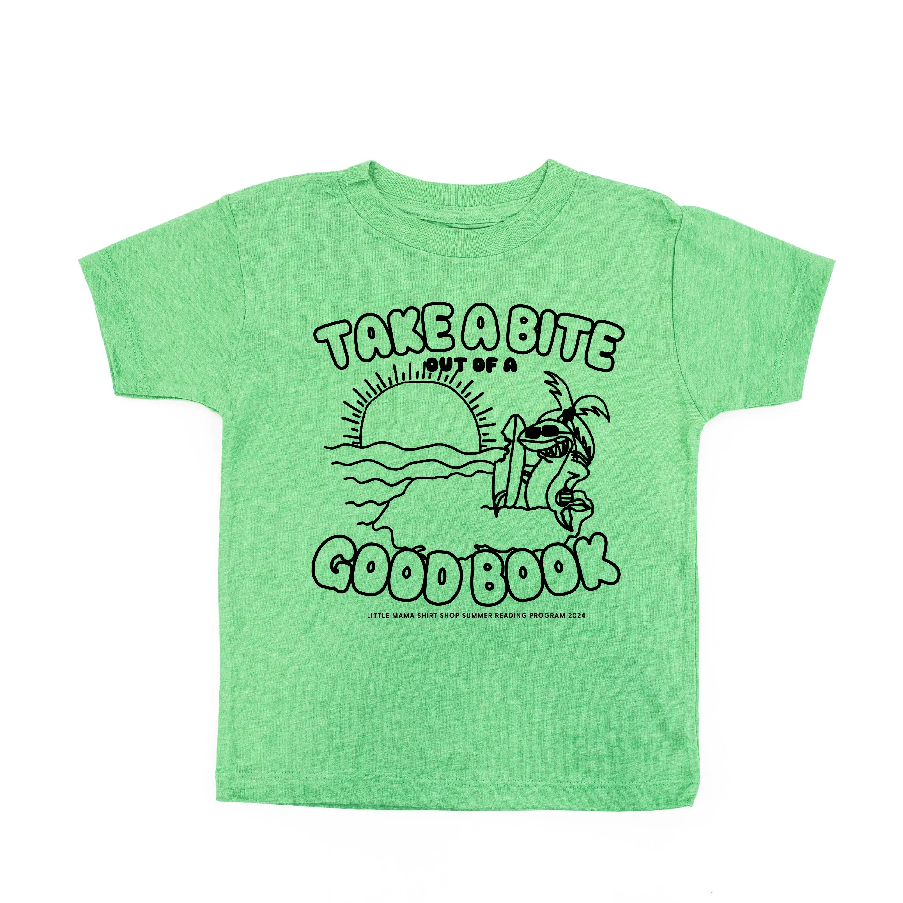 Take A Bite Out of A Good Book - Summer Reading Program 2024  - Child Shirt