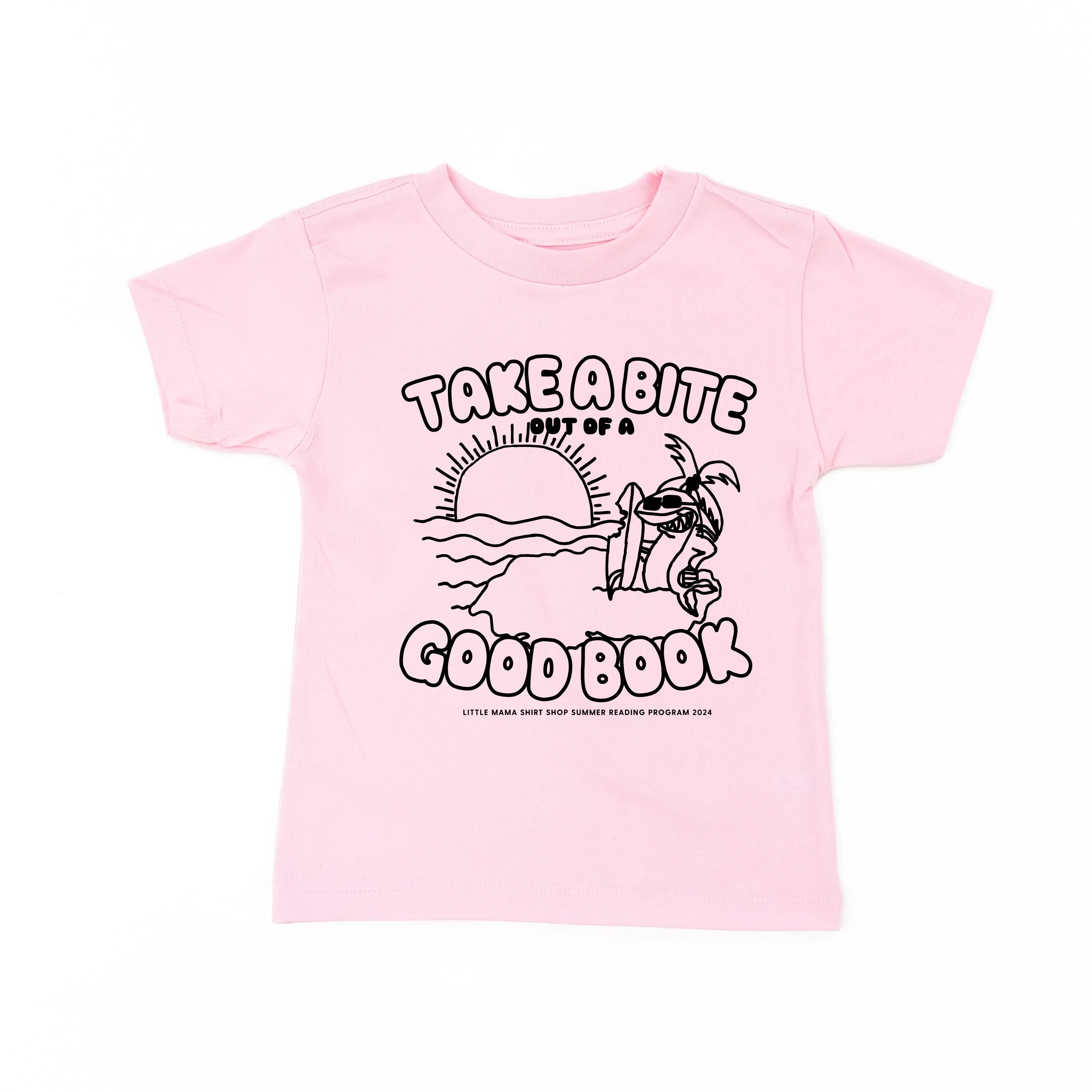 Take A Bite Out of A Good Book - Summer Reading Program 2024  - Child Shirt