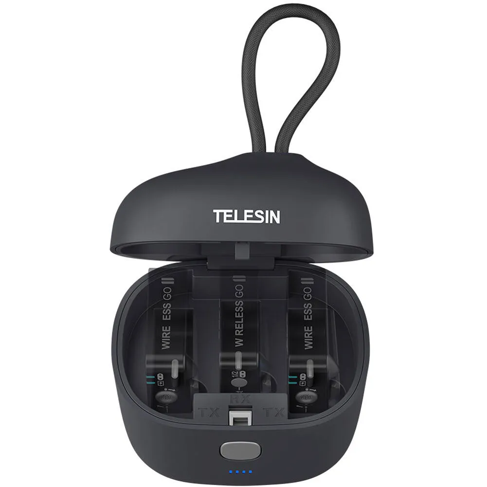 TELESIN Charging Case for Rode Wireless GO & GO II