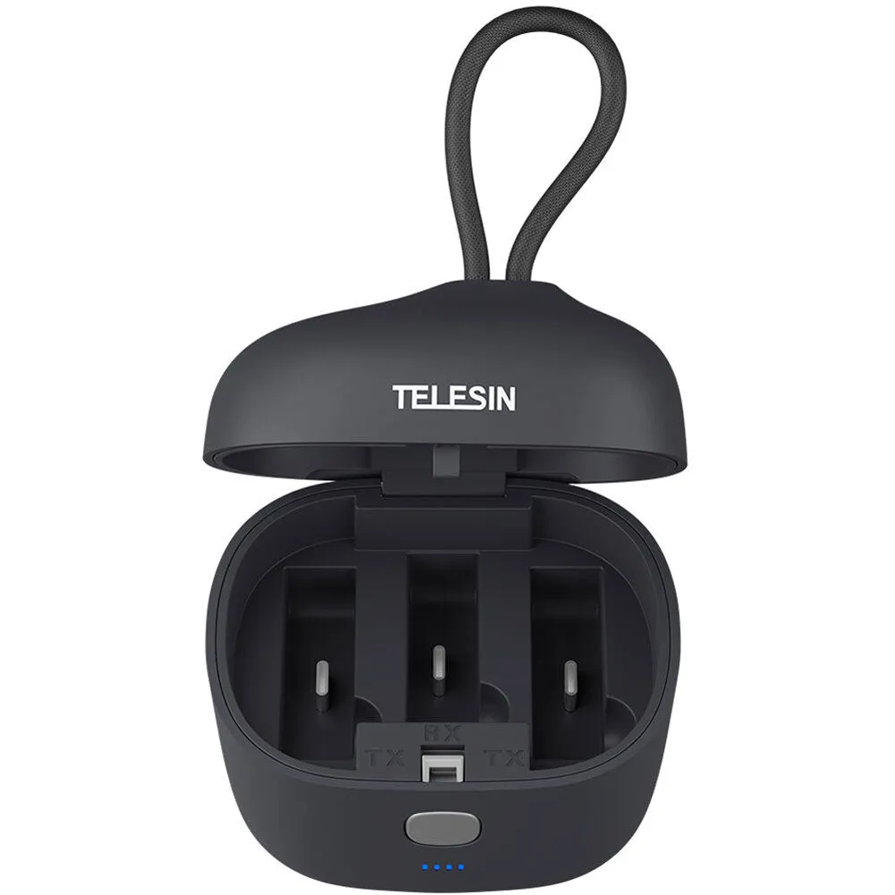 TELESIN Charging Case for Rode Wireless GO & GO II