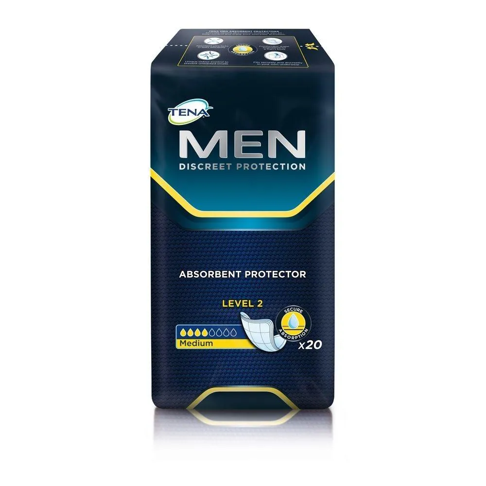 Tena Men Discreet Protection Medium Level 2 20 Protectors