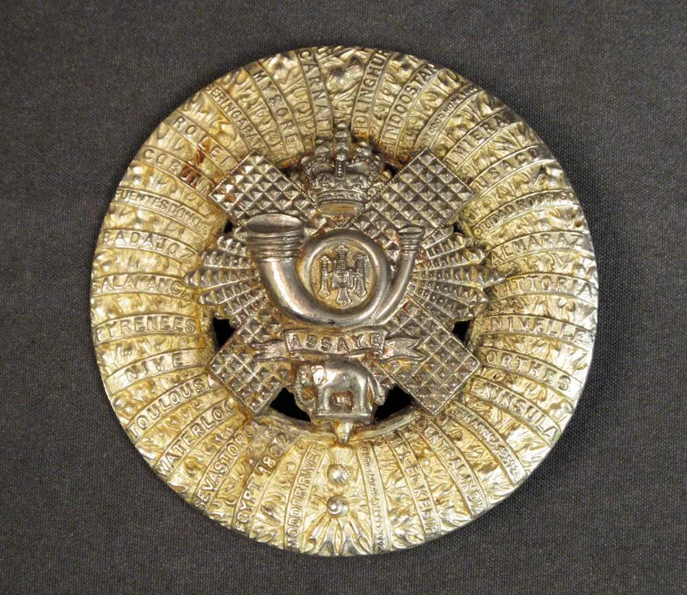 Victorian Scottish Highland Infantry Badge Plate